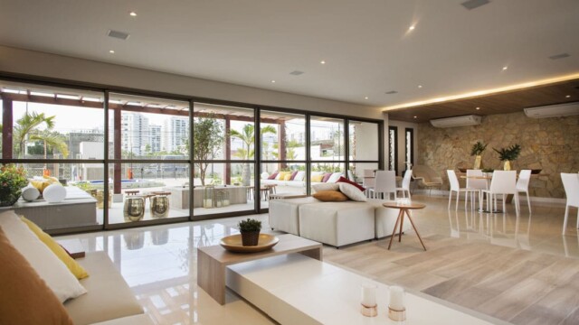 RJZ Cyrela Like Residencial Club área de lazer salão de festas