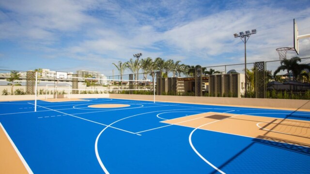 RJZ Cyrela Like Residencial Club área de lazer quadra
