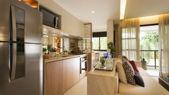 RJZ Cyrela Like Residencial Club fotos do apartamento decorado