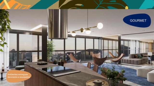 Residencial Skylux by Tegra área de lazer salão gourmet