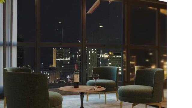 Residencial Skylux by Tegra área de lazer salão gourmet