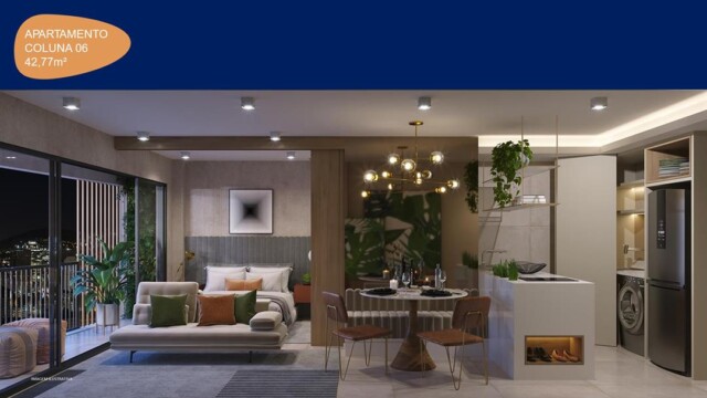 Residencial Skylux by Tegra fotos dos apartamentos decorados