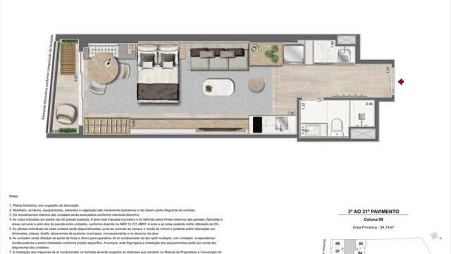 Residencial Skylux by Tegra plantas dos apartamentos Residencial Skylux by Tegra plantas dos apartamentos