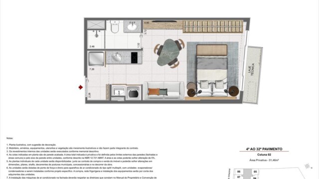Residencial Skylux by Tegra plantas dos apartamentos