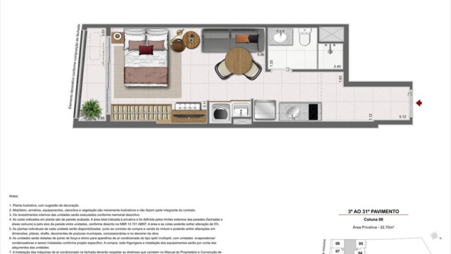 Residencial Skylux by Tegra plantas dos apartamentos