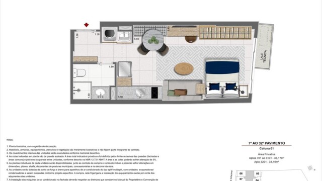 Residencial Skylux by Tegra plantas dos apartamentos