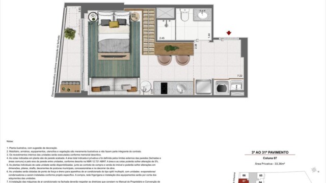 Residencial Skylux by Tegra plantas dos apartamentos