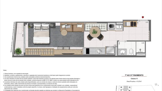Residencial Skylux by Tegra plantas dos apartamentos