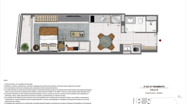 Residencial Skylux by Tegra plantas dos apartamentos