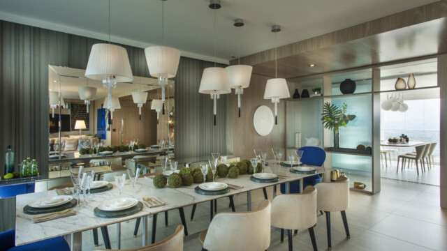 Riserva Golf Vista Mare Residenziale Sala yoo jantar Riserva Golf Vista Mare Residenziale Sala yoo jantar