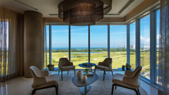 Riserva Golf Vista Mare Residenziale by pininfarina Sala vista Riserva Golf Vista Mare Residenziale by pininfarina Sala vista