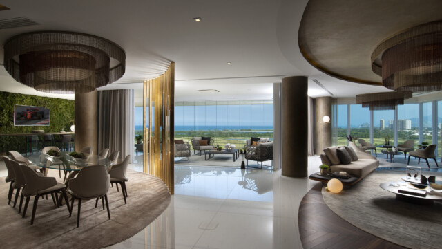 Riserva Golf Vista Mare Residenziale by pininfarina sala pinifarina aberta