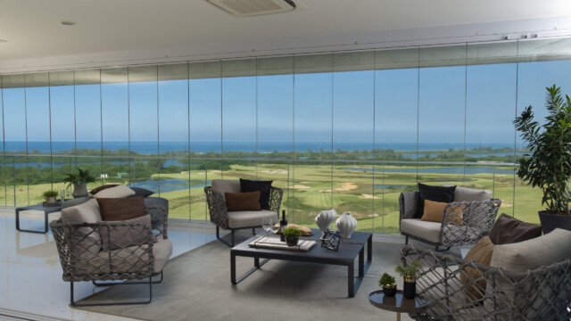 Riserva Golf Vista Mare Residenziale by pininfarina varanda pininfarina detalhe Riserva Golf Vista Mare Residenziale by pininfarina varanda pininfarina detalhe