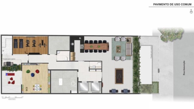 Tangram Residence plantas da infraestrutura do condomínio Tangram Residence plantas da infraestrutura do condomínio