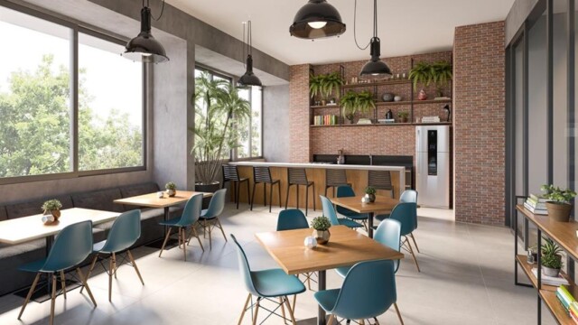 Villa Visconti área de lazer espaço gourmet