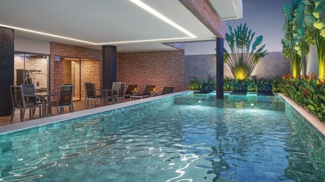 Villa Visconti área de lazer piscina