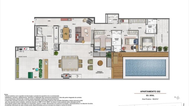 Volp 40 Botafogo plantas dos apartamentos