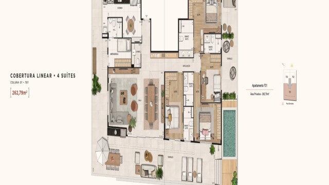 We Sorocaba Botafogo plantas dos apartamentos