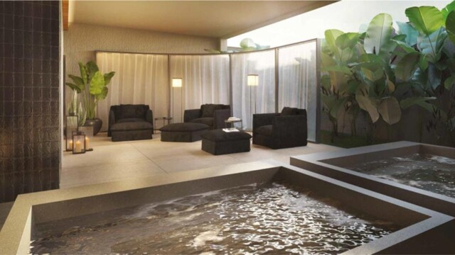 Atmosfera Condominium Park área de lazer sauna e spa