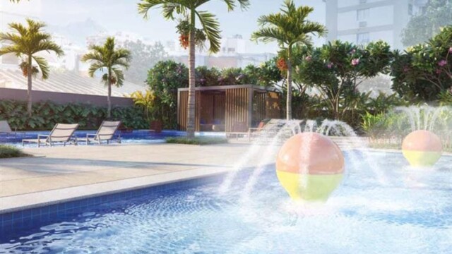 Atmosfera Condominium Park área de lazer piscina