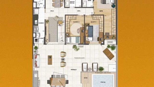 Atmosfera Condominium Park plantas dos apartamentos Atmosfera Condominium Park plantas dos apartamentos