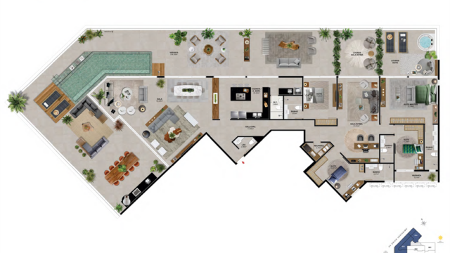 Praia Av do Pepê Residencial Mar plantas dos apartamentos Praia Av do Pepê Residencial Mar plantas dos apartamentos