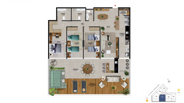 Praia Av do Pepê Residencial Mar plantas dos apartamentos Praia Av do Pepê Residencial Mar plantas dos apartamentos