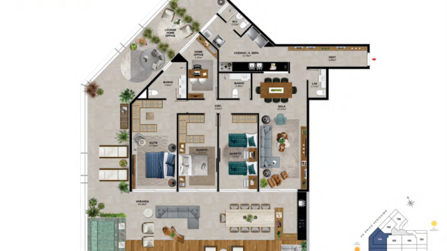 Praia Av do Pepê Residencial Mar plantas dos apartamentos Praia Av do Pepê Residencial Mar plantas dos apartamentos