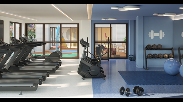 Residencial All Jardim Oceânico fitness area de lazer Residencial All Jardim Oceânico fitness area de lazer
