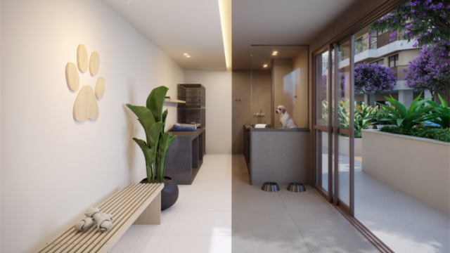 Residencial All Jardim Oceânico Pet place area de lazer