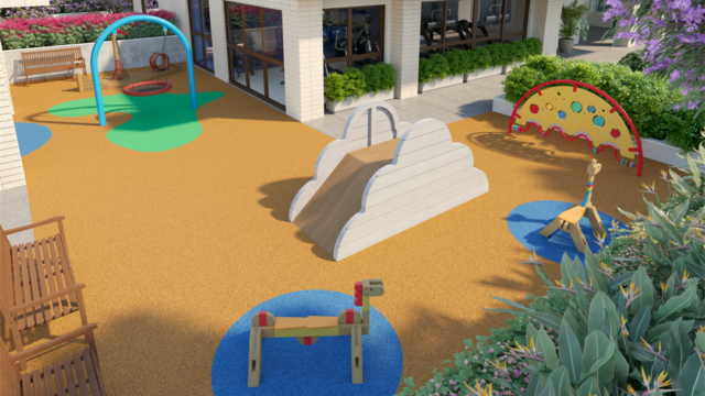 Residencial All Jardim Oceânico Playground area de lazer