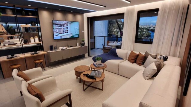 Residencial All Jardim Oceânico apartamento decorado