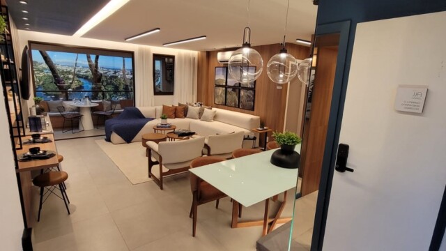 Residencial All Jardim Oceânico apartamento decorado
