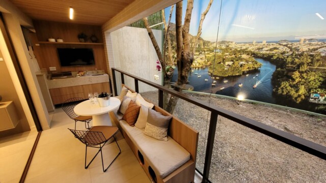 Residencial All Jardim Oceânico apartamento decorado