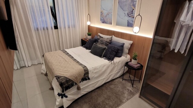 Residencial All Jardim Oceânico apartamento decorado