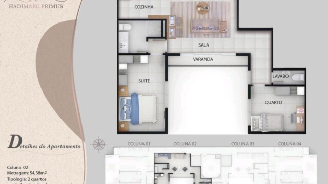 Hadimarc Primus Tijuca plantas dos apartamentos Hadimarc Primus Tijuca plantas dos apartamentos