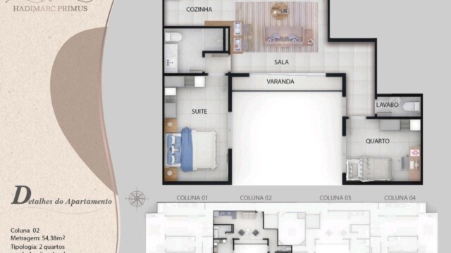 Hadimarc Primus Tijuca plantas dos apartamentos Hadimarc Primus Tijuca plantas dos apartamentos