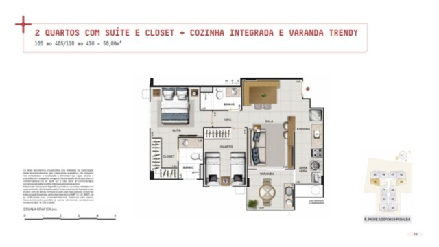 Now Plus Boutique Residences plantas dos apartamentos