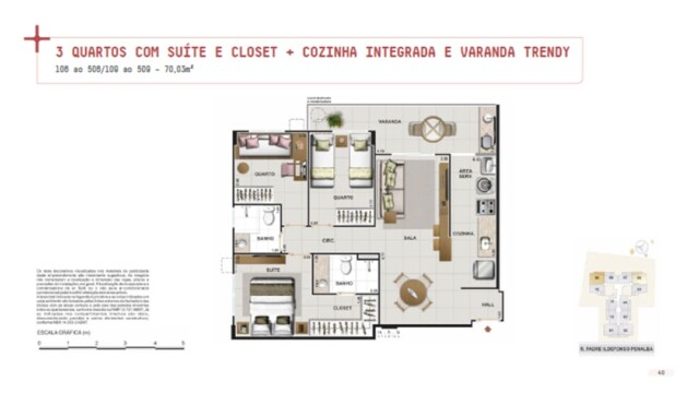 Now Plus Boutique Residences plantas dos apartamentos