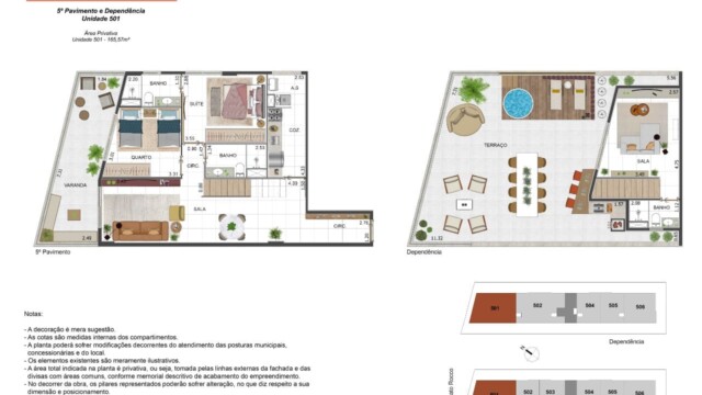 Relier Tijuca Planta Apartamento 501 e Dependência Relier Tijuca Planta Apartamento 501 e Dependência