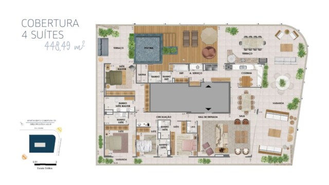 Lineu 708 Lagoa plantas dos apartamentos Lineu 708 Lagoa plantas dos apartamentos