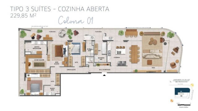 Lineu 708 Lagoa plantas dos apartamentos Lineu 708 Lagoa plantas dos apartamentos