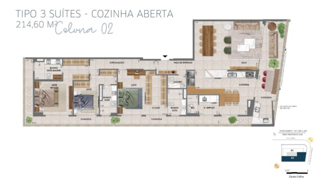 Lineu 708 Lagoa plantas dos apartamentos Lineu 708 Lagoa plantas dos apartamentos