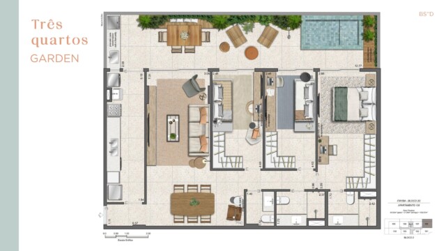 parque sustentável da gávea mozak planta do apartamento parque sustentável da gávea mozak planta do apartamento