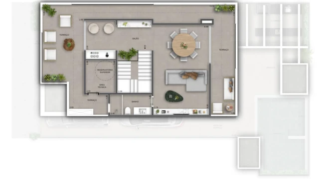 Collection Art Design Home plantas das casas cobertura