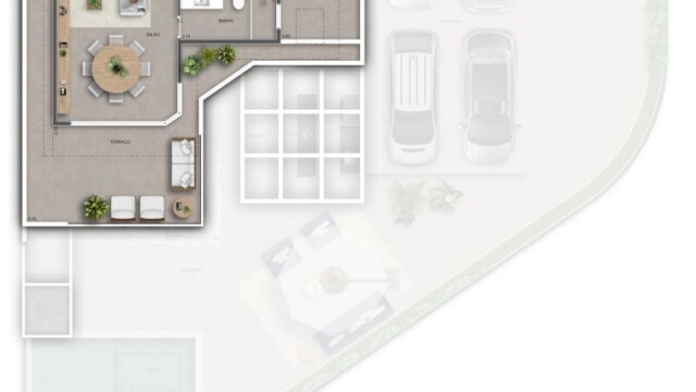 Collection Art Design Home plantas das casas cobertura