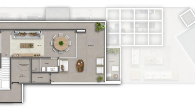 Collection Art Design Home plantas das casas cobertura