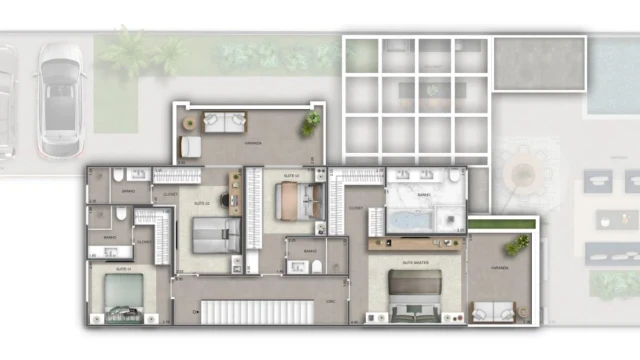 Collection Art Design Home plantas das casas segundo pavimento