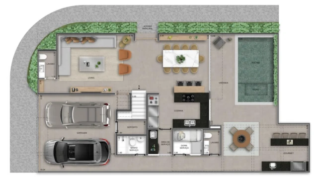 Collection Art Design Home plantas das casas terreo Collection Art Design Home plantas das casas terreo
