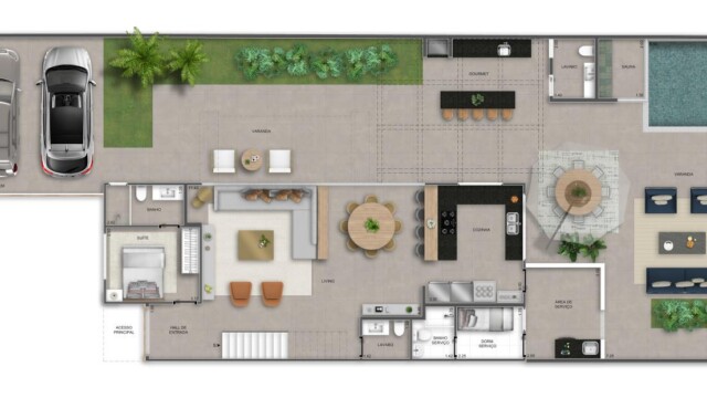 Collection Art Design Home plantas das casas terreo